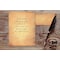 Better Office Products Aged Paper Stationery, 50 Sheets/50 Env, Antique Parchment Paper, Letter Size, 6 Designs, 100PK 63900 - alternate 3